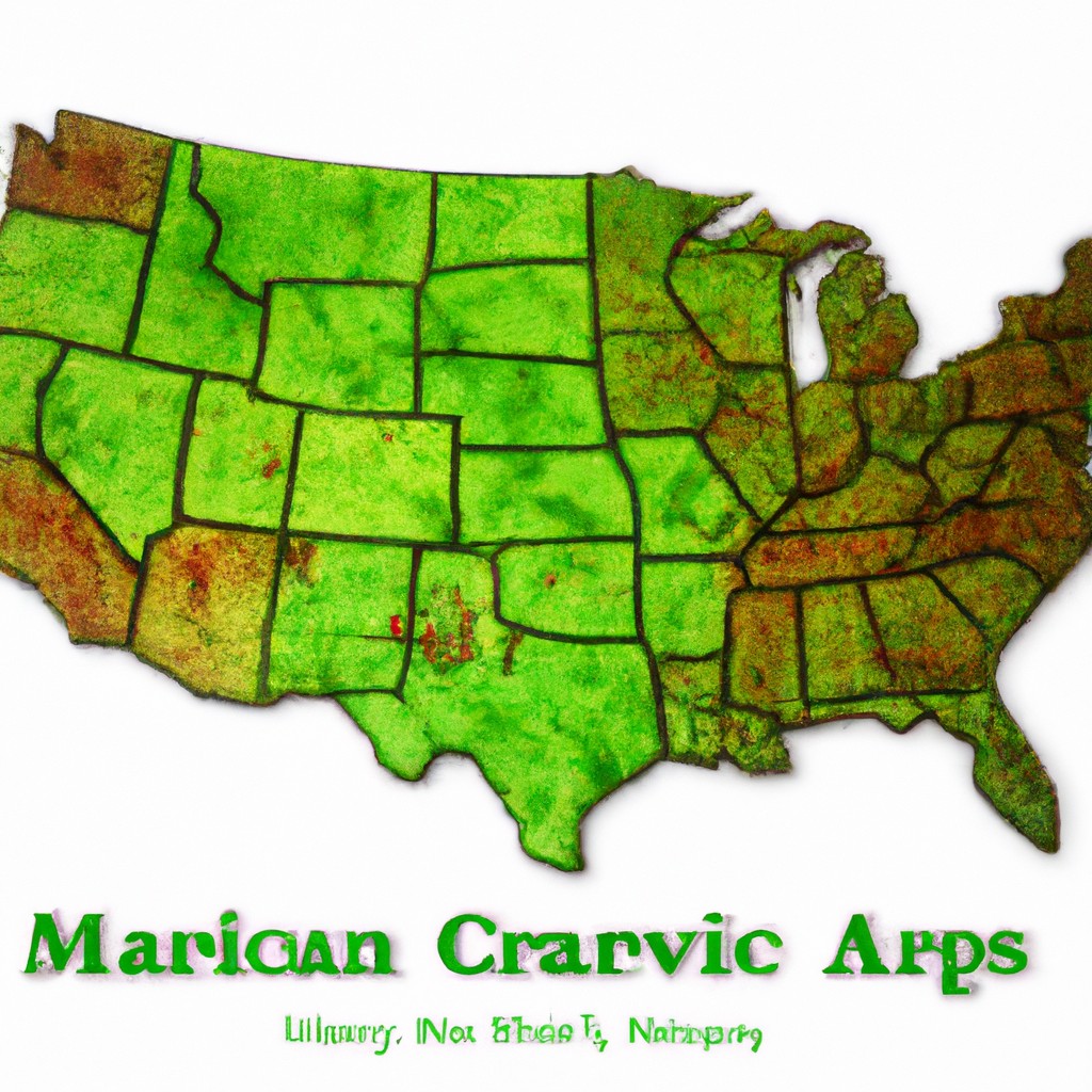 us agriculture map a guide to sustainable farming practices