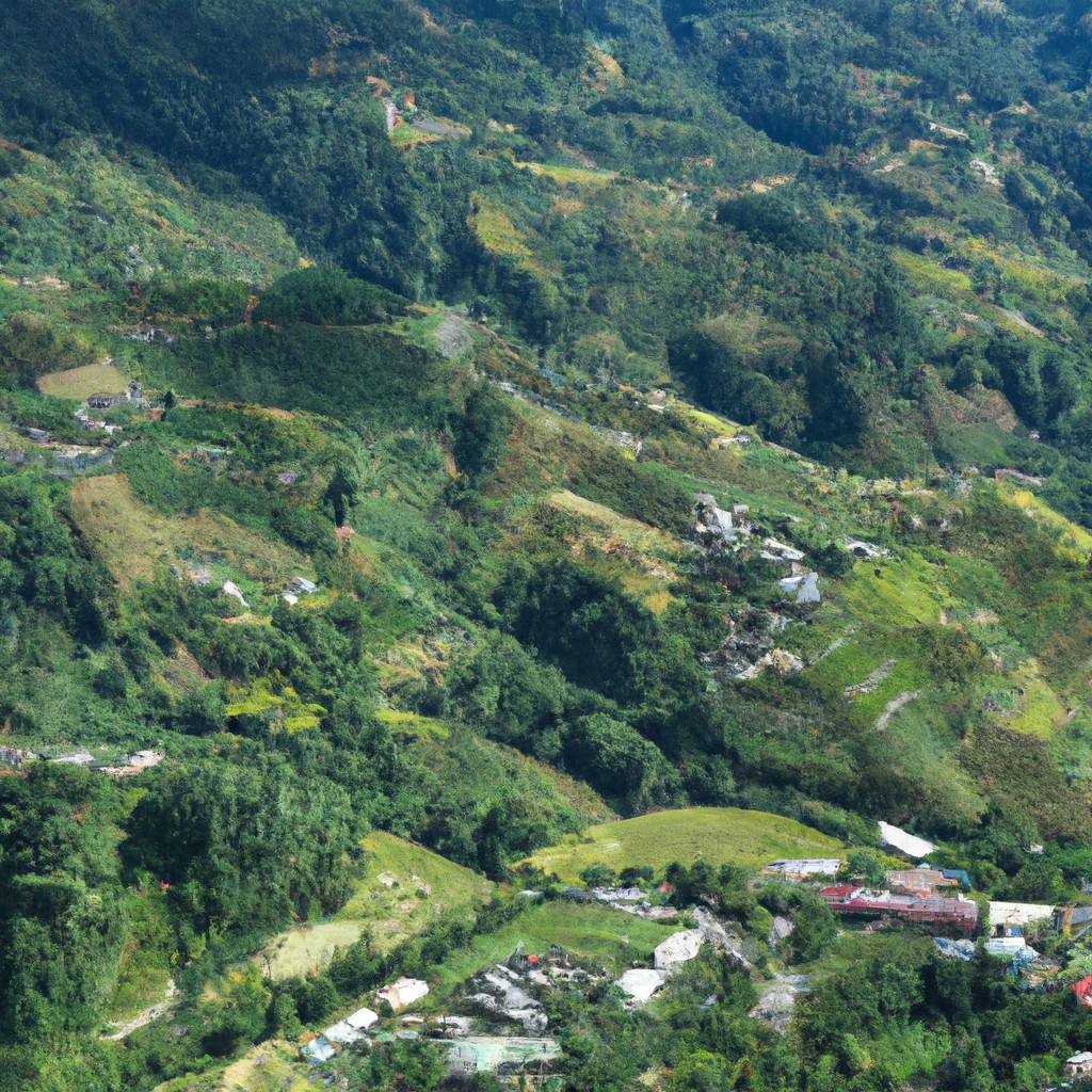 terraced farming steps to slope success